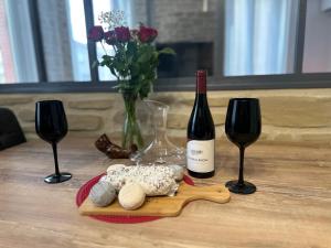 Appartements Tain centre -T3- wine themed apartment : photos des chambres