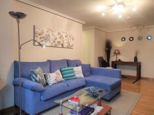 Con vistas al puente del Milenio y plaza de garaje