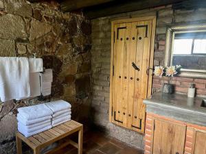 CabaƱa Magnolias con albercajacuzzi