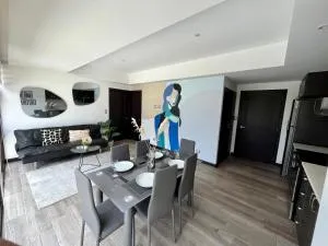 Moderno apartamento en la ciudad a solo 7 minutos del aeropuerto - La Aurora