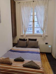 Tiny studio in top center