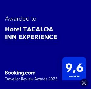 Hotel TACALOA INN EXPERIENCE