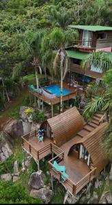 Cabana Bali com vista - Pousada Sunset View