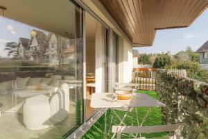 Appartements Azur & Sable Appart de Standing a 100m Mer CLS Deauville : photos des chambres