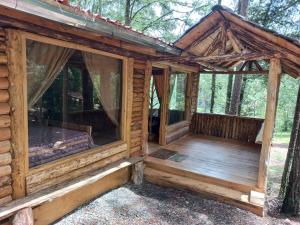 ecoturístico montaña viviente , CABAÑA CHALCHOAPAN