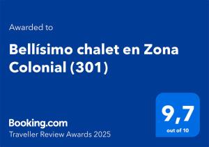 Bellísimo chalet en Zona Colonial (301)