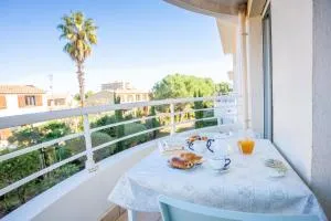 Proche Thalazur et plages, Parking privé, Piscine - Plaine de la Brague