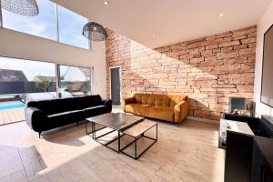 Maisons de vacances Luxury ! Villa de standing Piscine Plages a pied : photos des chambres