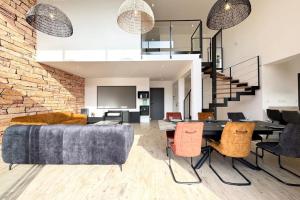 Maisons de vacances Luxury ! Villa de standing Piscine Plages a pied : photos des chambres