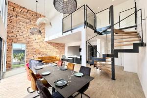 Maisons de vacances Luxury ! Villa de standing Piscine Plages a pied : photos des chambres