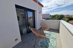 Maisons de vacances House 3 rooms with terrace : photos des chambres