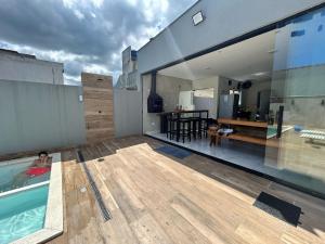 Casa com Piscina no litoral norte