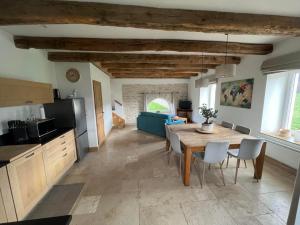 Maisons de vacances Gite 6 pers de la Vallee de l'Aujon : photos des chambres