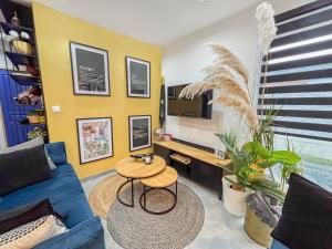 Appartements Cocon familial avec jardin 2 adultes & 1 enfant : photos des chambres