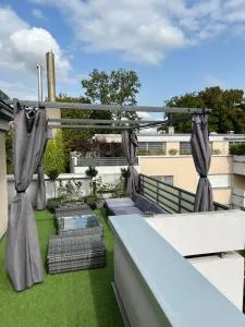 Penthouse with large terrace 5 km from Basel - Reinach