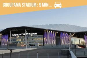 Appartements Cozy atmosphere 4pers near Eurexpo GroupamaStadium : photos des chambres