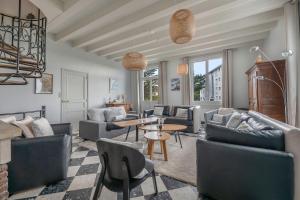 Maisons de vacances Face Mer - Plage Villa familiale pour 12 : photos des chambres