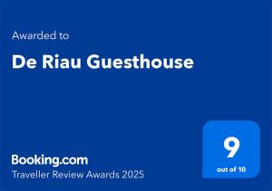 De Riau Guesthouse