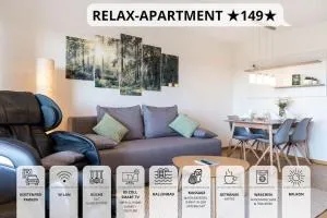 Relax-Apartment 149 mit Indoor-Pool, Sauna, Massagesessel und Netflix - Obertal