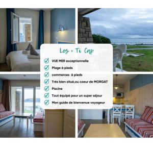 Appartements Ti Cap - plage a pieds - Piscine : photos des chambres