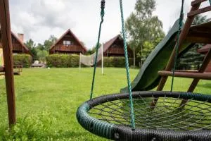 Domek z kominkiem i jacuzzi - Łobozew