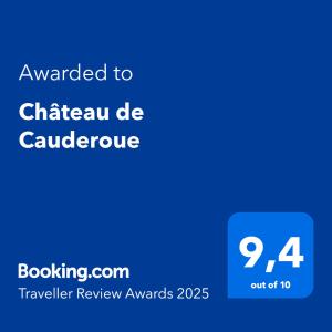 B&B / Chambres d'hotes Chateau de Cauderoue : photos des chambres