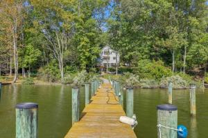 Waterfront Lusby Escape with Fire Pit and Kayaks!