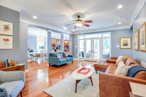 Waterfront Lusby Escape with Fire Pit and Kayaks!