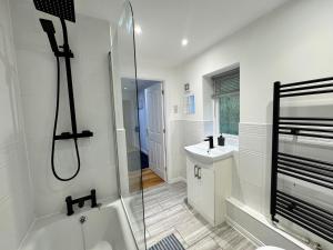 A luxurious coach house