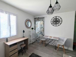 Studio 5min gare, centre, thermes, Wifi Fibre