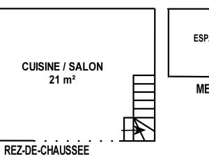 Maisons de vacances Charmant Studio avec Jardin a Guerande, WiFi inclu - FR-1-306-1293 : photos des chambres