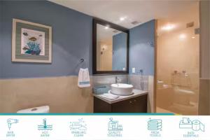 Beachfront 1BR w Balcony & Resort-Style Amenities