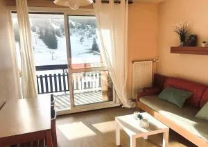 Studio plein sud avec terrasse, vue sur les pistes - 德沃吕伊