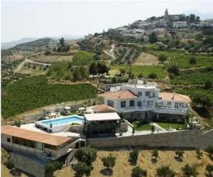 Cretan Mansion with Private Pool and Amazing View - Като-Аситес