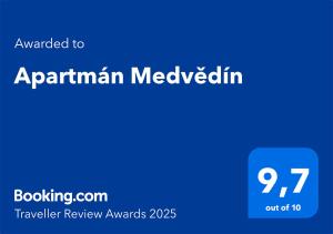 Apartmán Medvědín