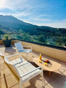 Appartements Appartement 4 personnes tout confort avec vue panoramique sur MER : photos des chambres
