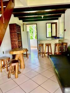 Apto pé na areia de Gamboa do Morro