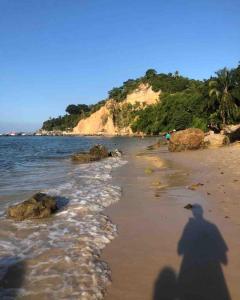 Apto pé na areia de Gamboa do Morro