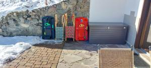 Ferienwohnung Tschengla mit eigener Sonnenterrasse - Wiese - Wlan - Netflix