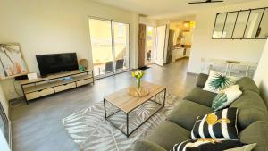 Le Cabes - Climatisation - BBQ -Terrasse & Jardin- Free Parking 2 places-WIFI - Télétravail - SudSéjourConciergerie