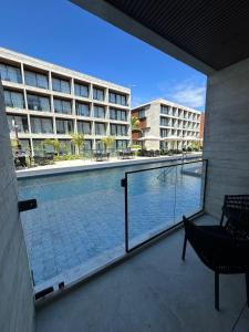 Promoção Apto SMART frente da piscina - GAV RESORT