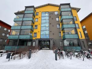 New two-room apartment with free parking