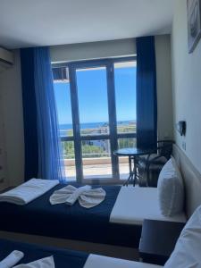 Double or Twin Room with Sea View room in Afrodita Hotel