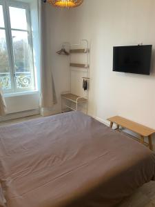 Chambre avec salle de bain privative, Louhans Centre Ville
