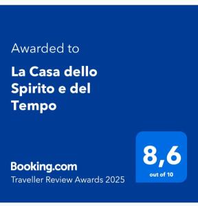 La Casa dello Spirito e del Tempo