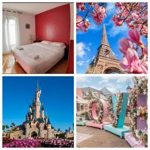 Disney, very nice 2 bedrooms family apartment, wifi, NETFLIX 8 pers - 谢西