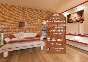 Appartements l-atypique au centre des arcades Elegant Spacieux : Appartement 2 Chambres