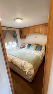 Farm stay caravan on working farm