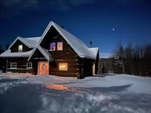 Chalet en bois rond des Perséides - Sawyerville