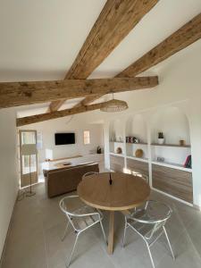 Maison provençale avec vue mer